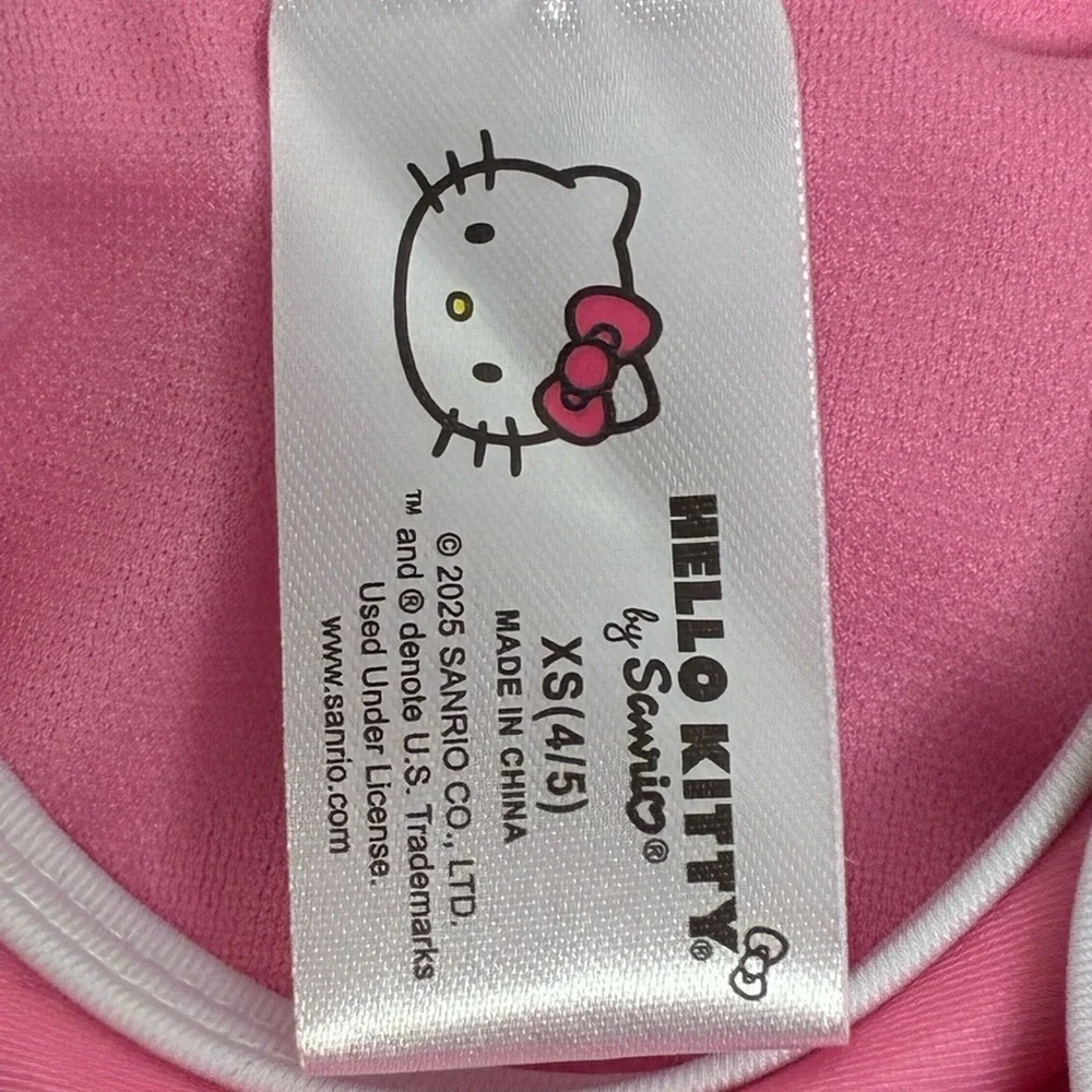 Hello Kitty Swimsuit Size 4/5 XS One Piece NEW WITH TAGS